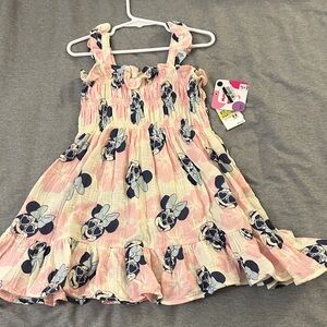 Disney Pink and Blue Minnie Mouse Casual Dress